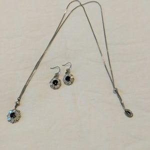 Juicy Couture necklace/earring set